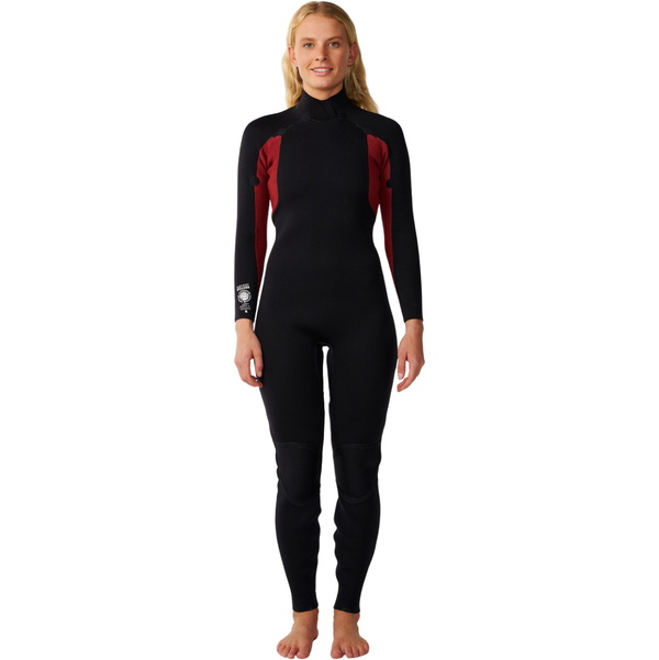 2026 Rip Curl Womens Trad 5/4mm Back Zip Wetsuit 17QWFS - Navy